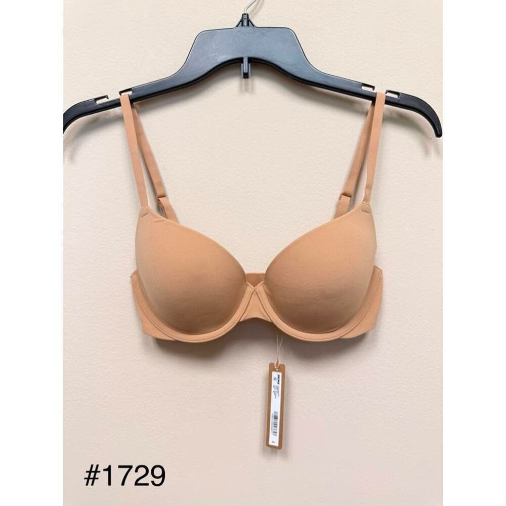 SKIMS FITS EVERYBODY T-Shirt Bra - Ochre Size 32C NWT #1729
